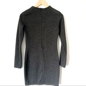Zara WB Collection Dress Gray Long sleeve, size small perfect for layering